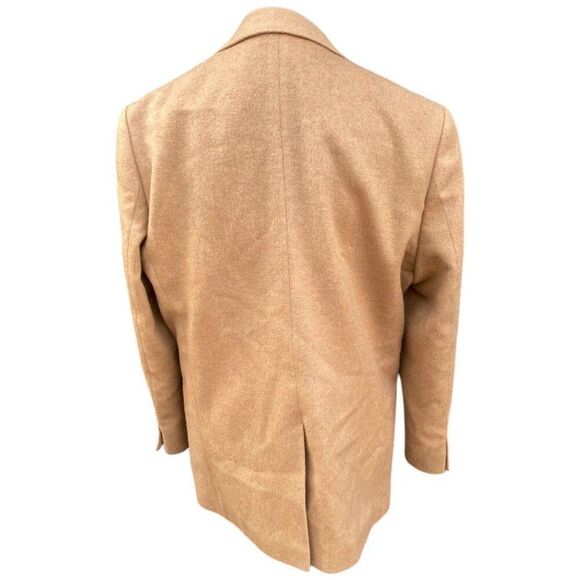 Allen Edmonds Men’s Wool Blend Sport Coat Blazer Camel Tan Sz 40 Preppy Academia - Picture 5 of 12
